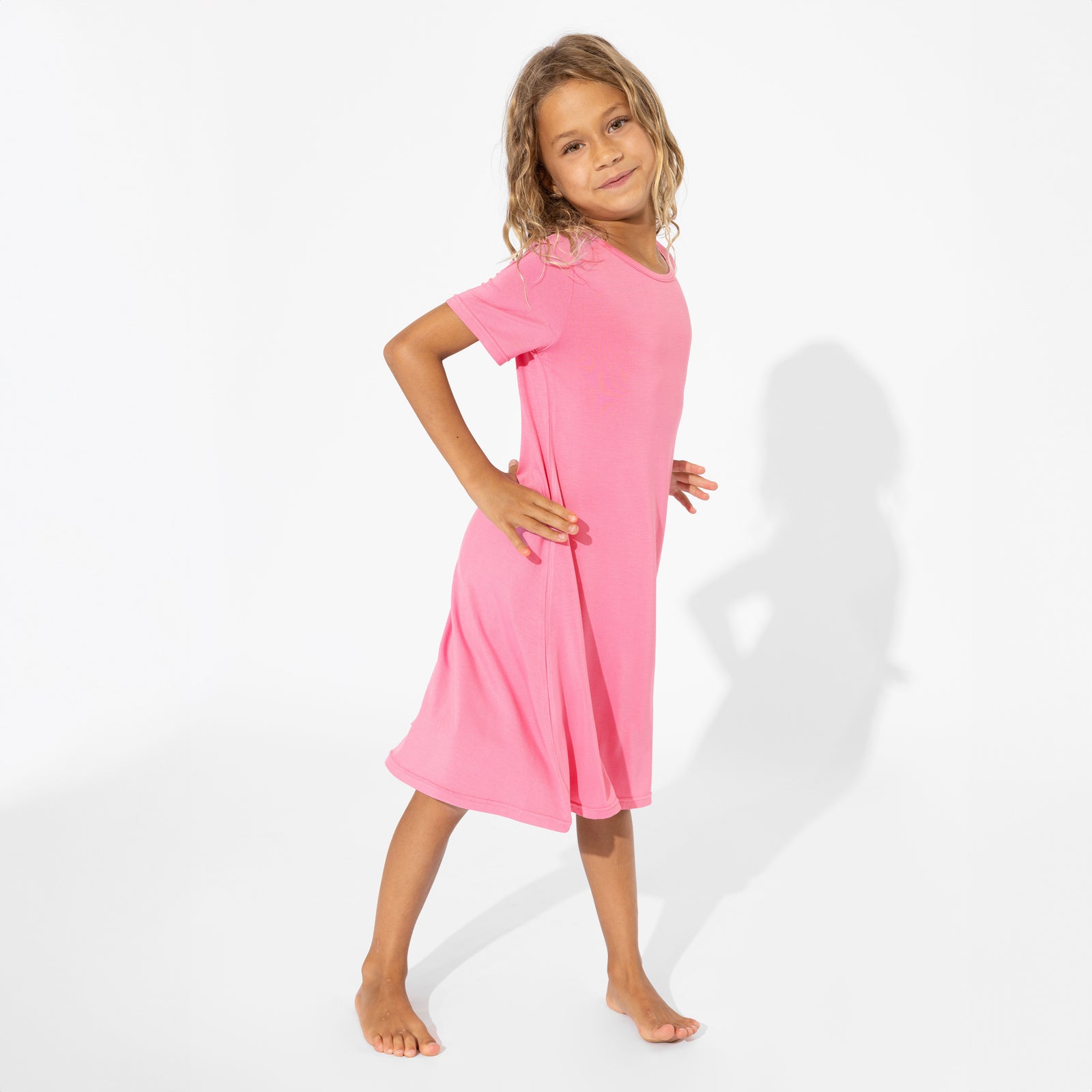 Pink Holiday Wonderland Bundle - Girls' Bamboo Dresses