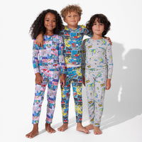 Justice League Heroes Bamboo Kids Pajamas