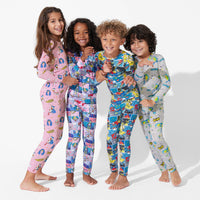 Justice League Heroes Bamboo Kids Pajamas