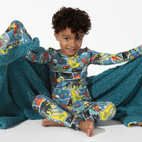 Justice League Heroes Bamboo Kids Pajamas