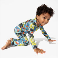 Justice League Heroes Bamboo Kids Pajamas