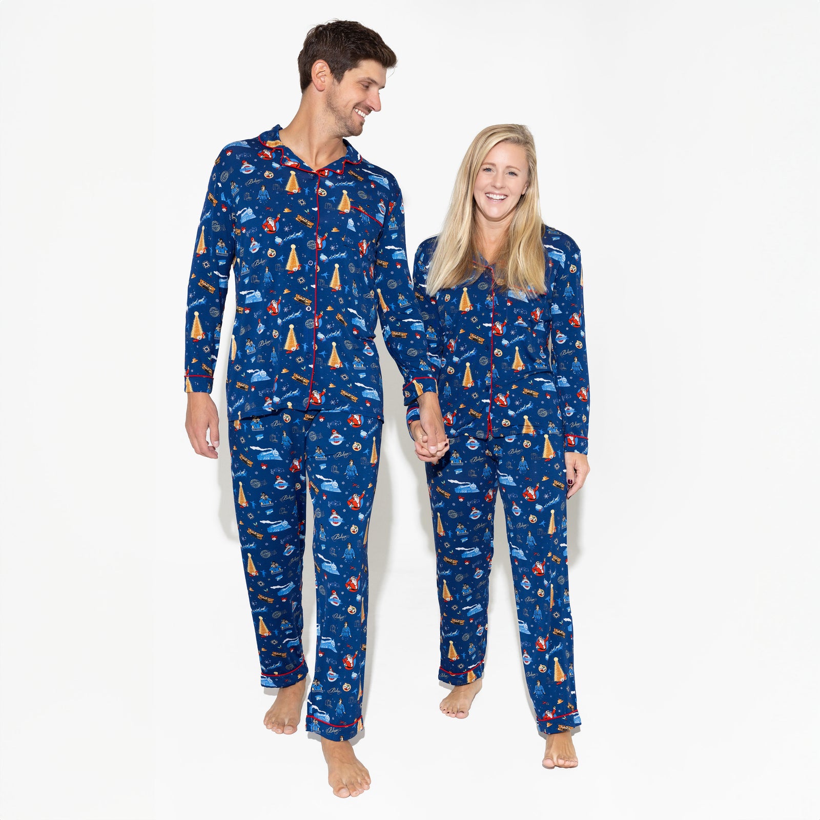 The Polar Express Bamboo Men's Pajama Set