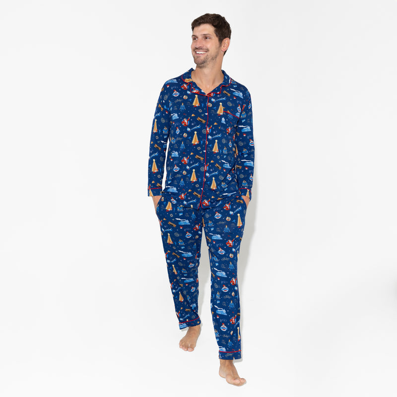 The Polar Express Bamboo Men's Pajama Set