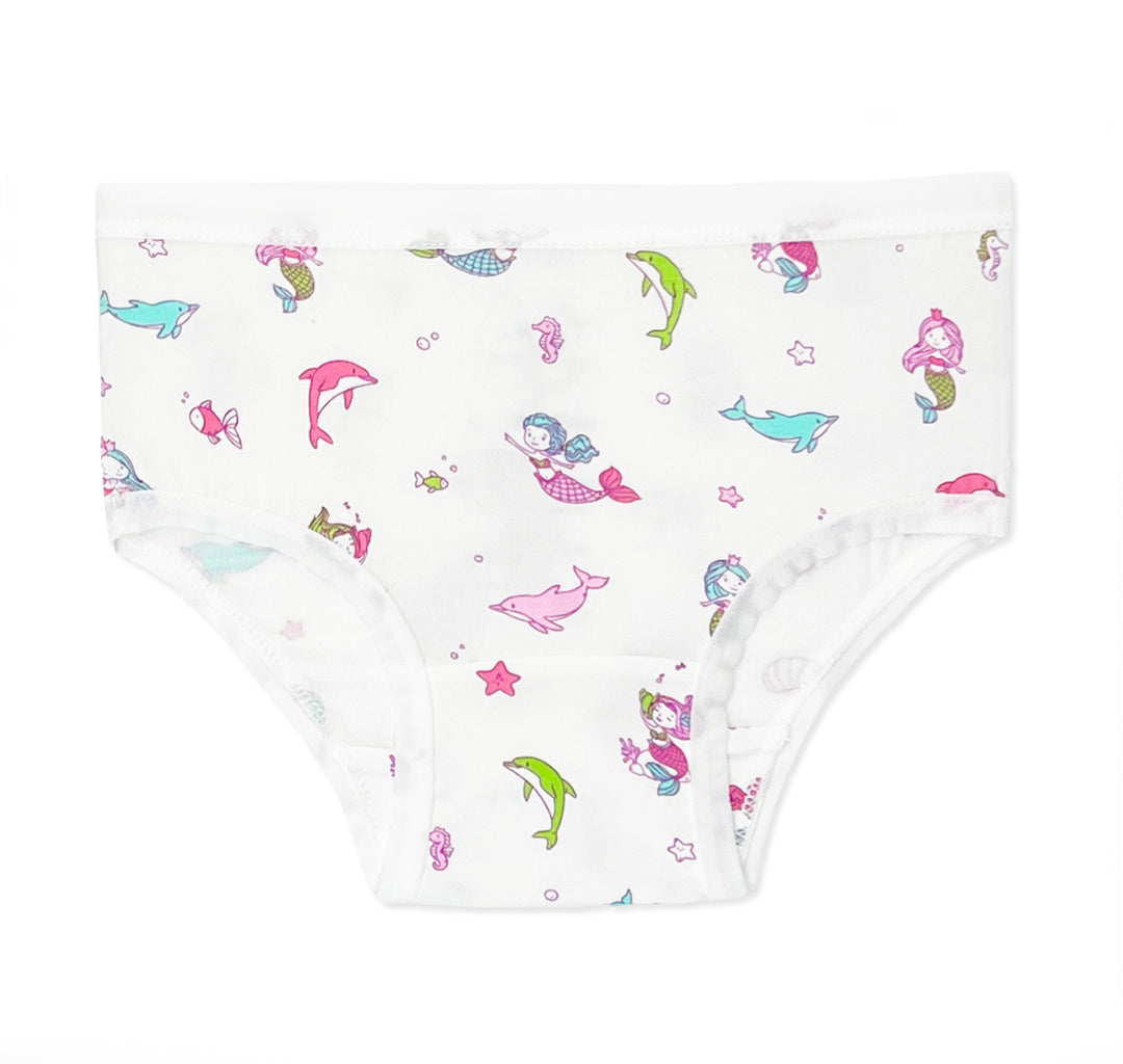 Dinosaur-Print Underwear 7-Pack For Toddler Girls