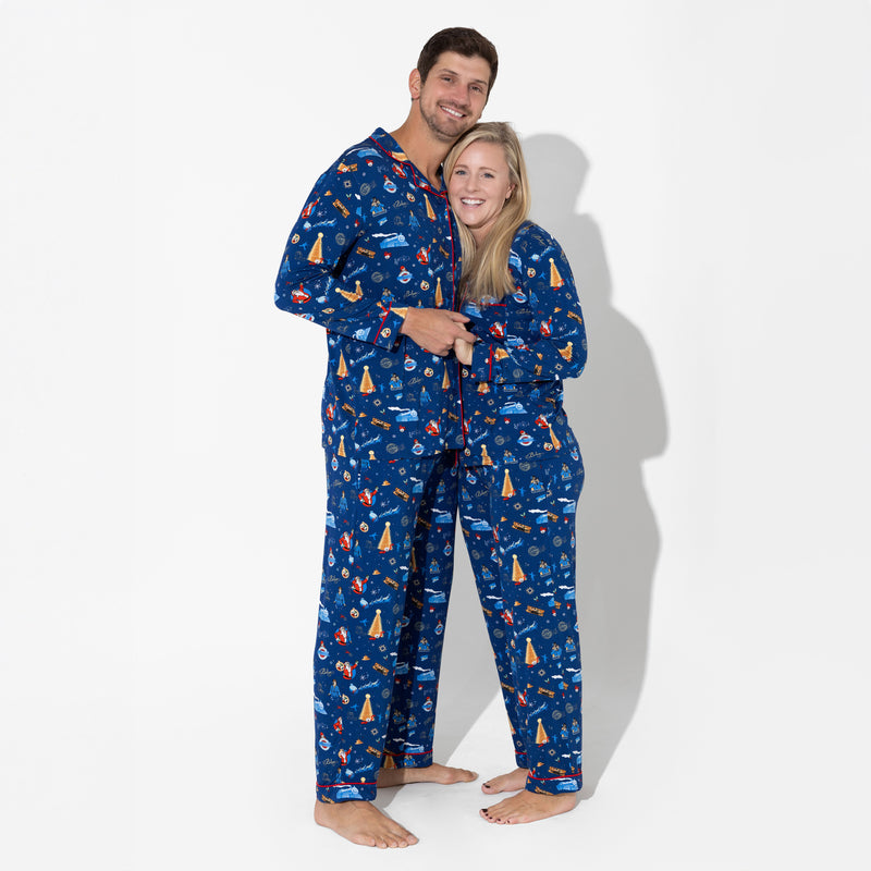 The Polar Express Bamboo Men's Pajama Set