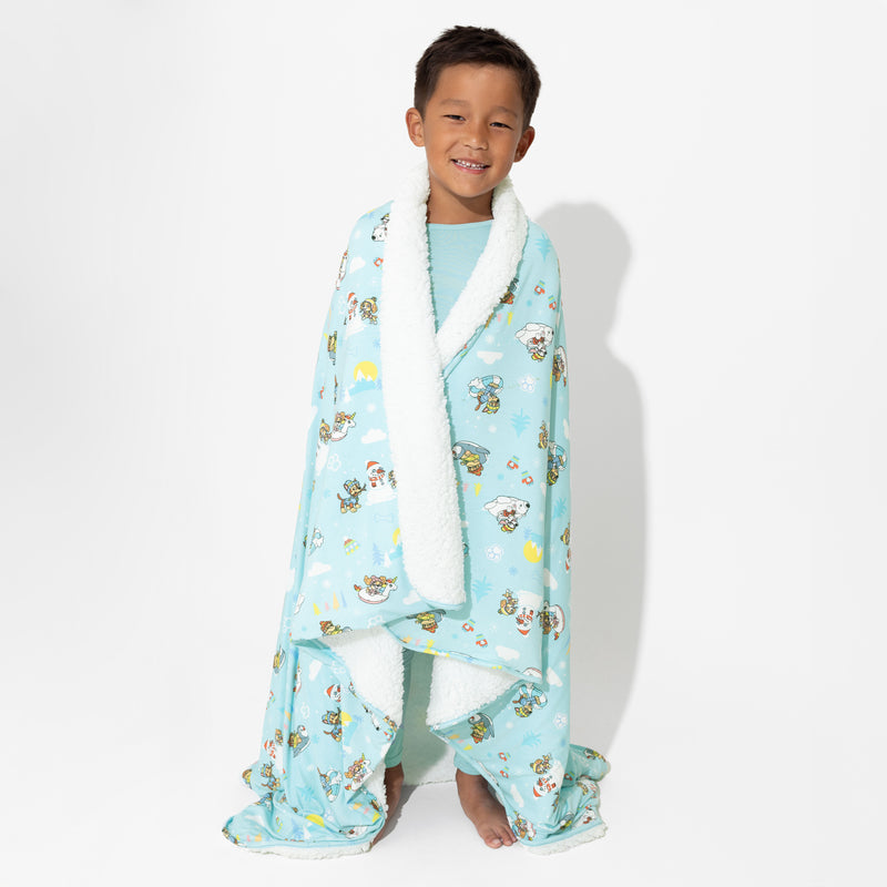 PAW Patrol: Winter Bamboo Sherpa Blanket