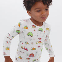 Fall Vibes Bamboo Kids Pajamas