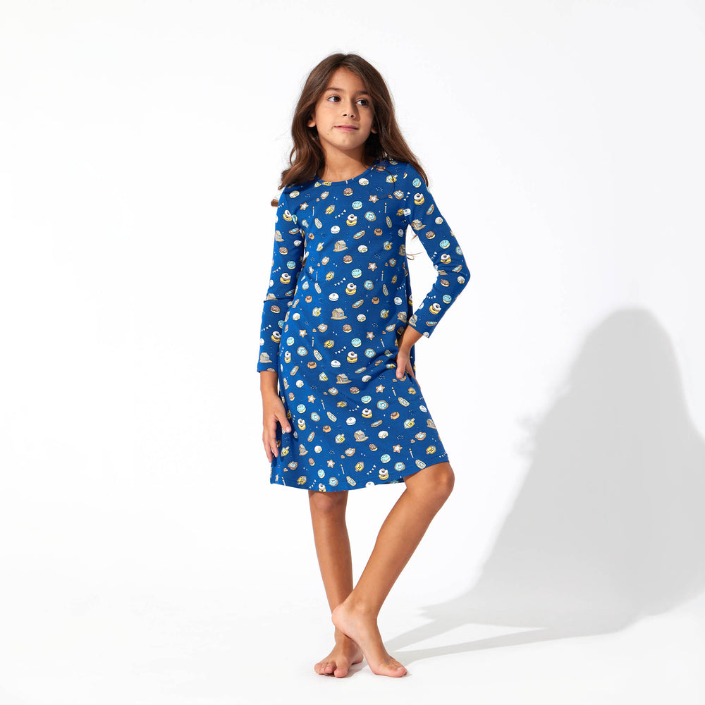 Festival Of Lights Hanukkah Bundle - Bamboo Girls' Dresses