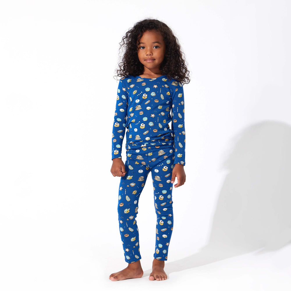 Festival Of Lights Hanukkah Bundle - Bamboo Kids Pajamas