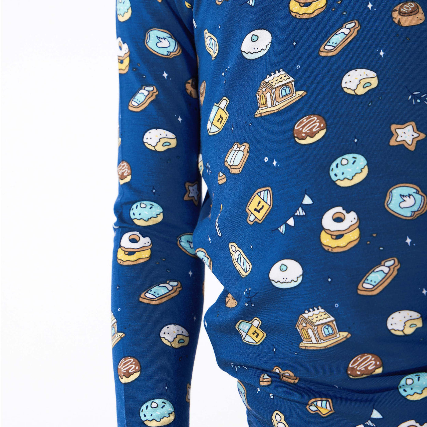 Hanukkah Cookies Kids Bamboo Pajamas