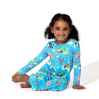 PAW Patrol: The Mighty Movie - Mighty Pups Bamboo Girls' Long Sleeve Dress