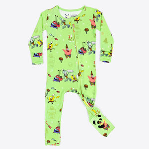 SpongeBob SquarePants: Foodie Bamboo Convertible Footie