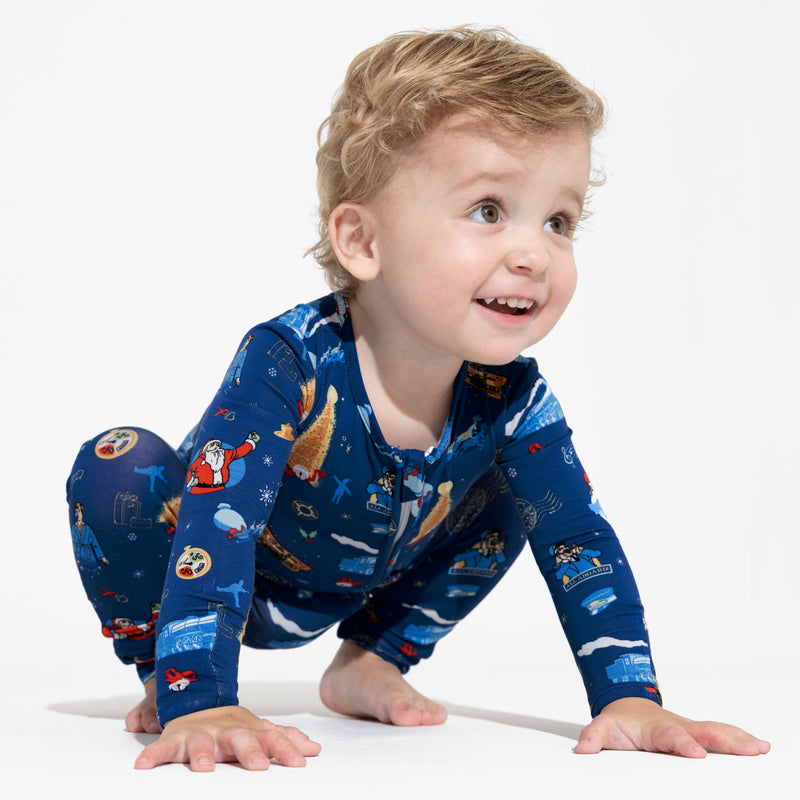 The Polar Express Bamboo Convertible Footie