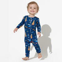 The Polar Express Bamboo Convertible Footie