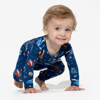 The Polar Express Bamboo Convertible Footie