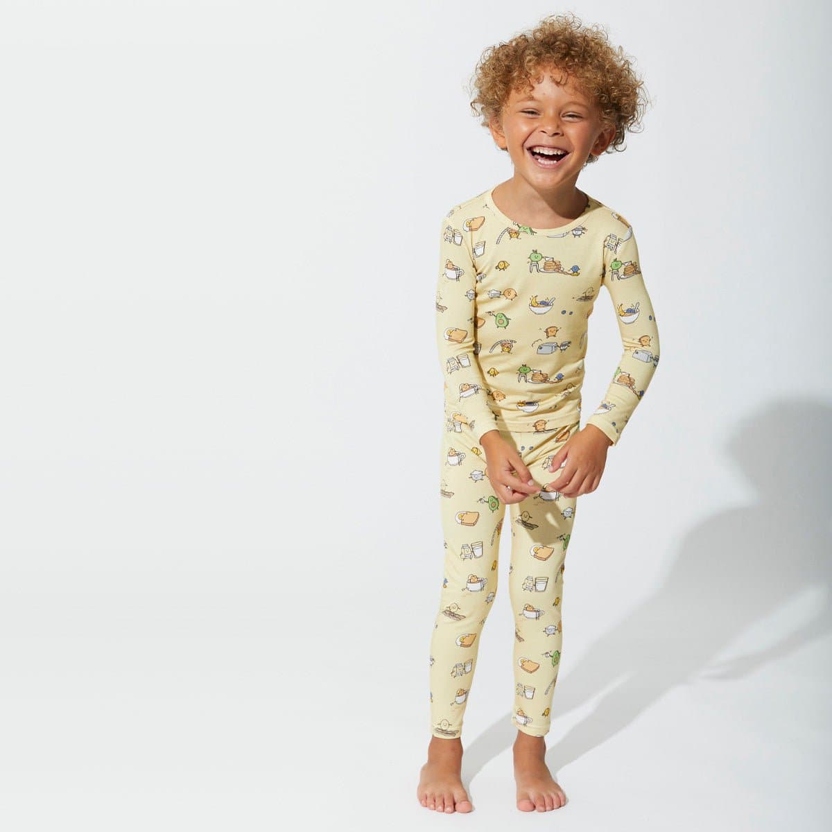 Love You Brunches Bamboo Kids Pajamas