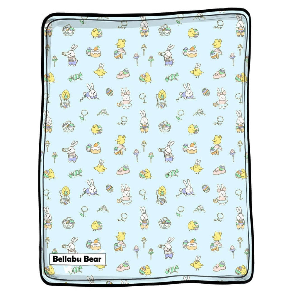 Easter Bunnies Bamboo Blanket