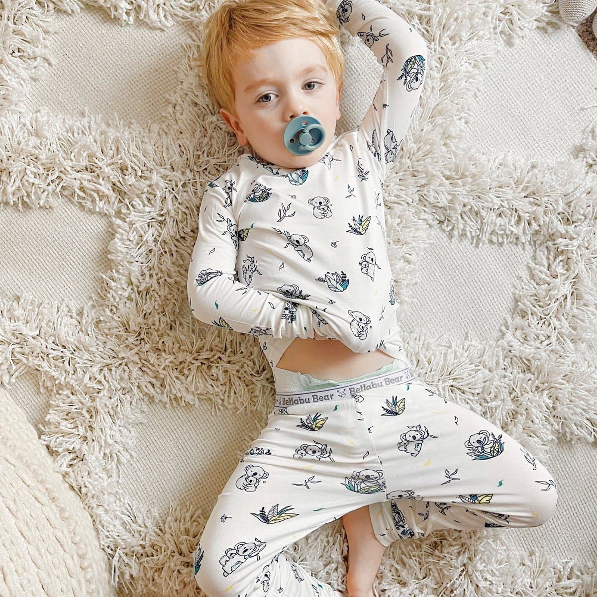 Little Sleepies Green Koala sold Two Piece Bamboo PJs Size 12-18m