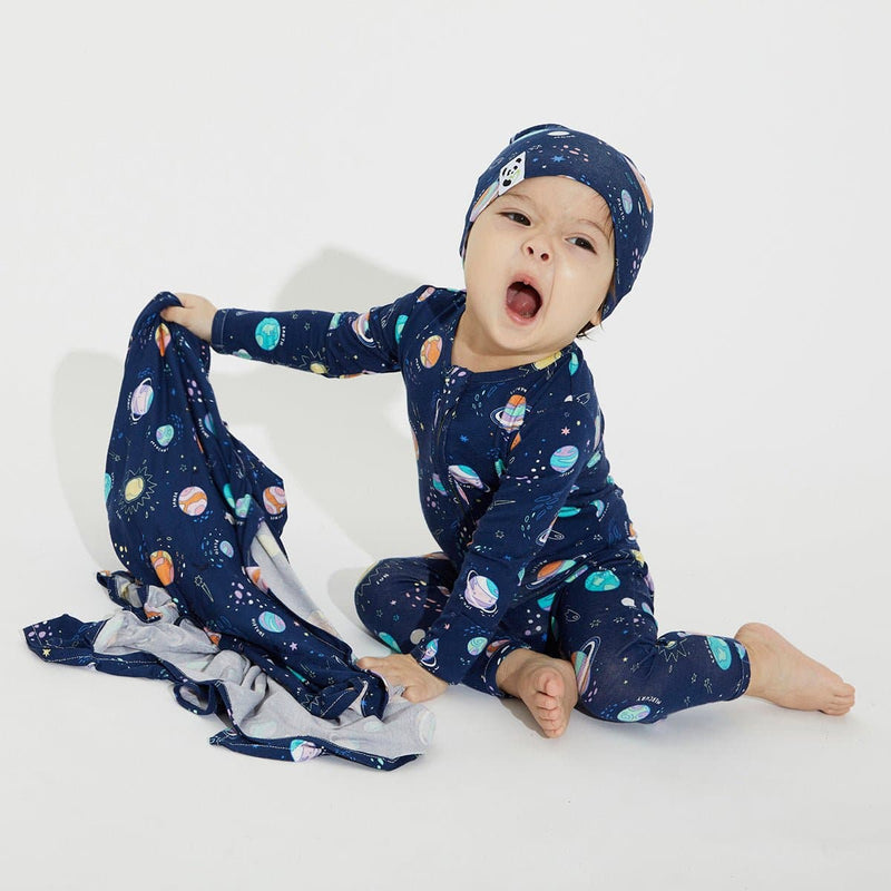 Bamboo Swaddle & Beanie Set