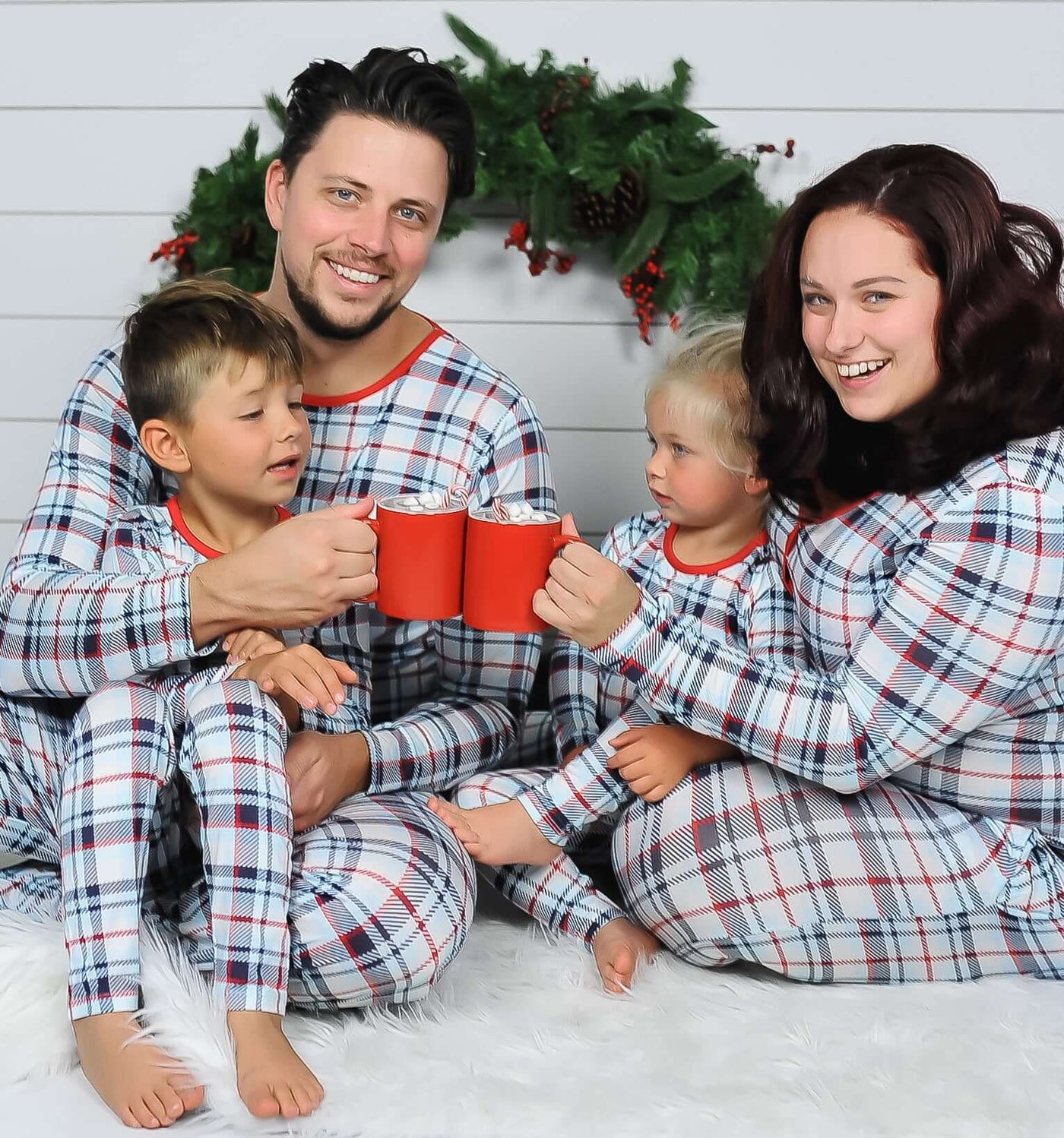 Original Holiday Plaid Bamboo Men's Pajama Set