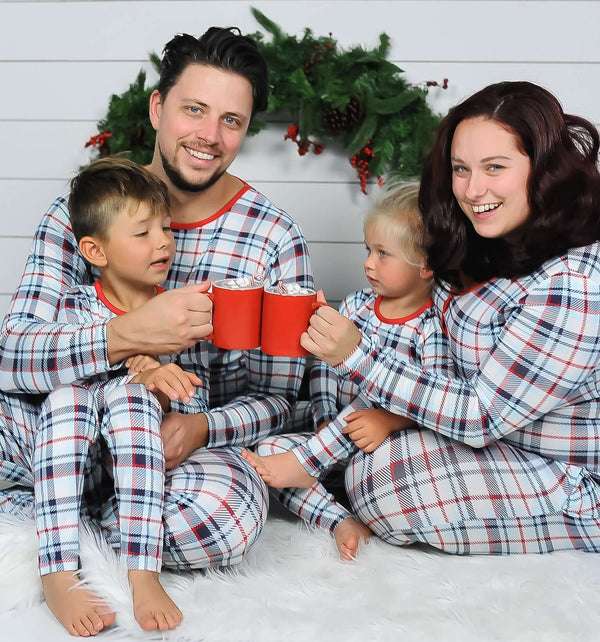 christmas family matching pajamas, holiday matching pajamas, family matching pajamas, matching bamboo pajamas